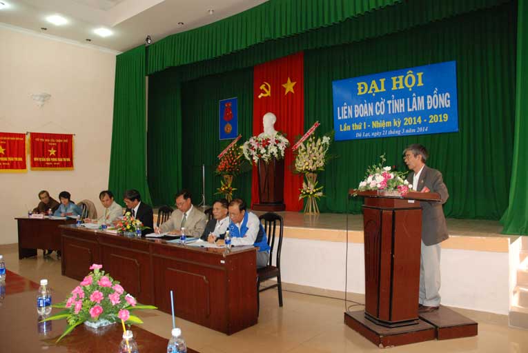 Đại hội Liên đoàn Cờ tỉnh Lâm Đồng lần thứ nhất - nhiệm kỳ 2014 – 2019  