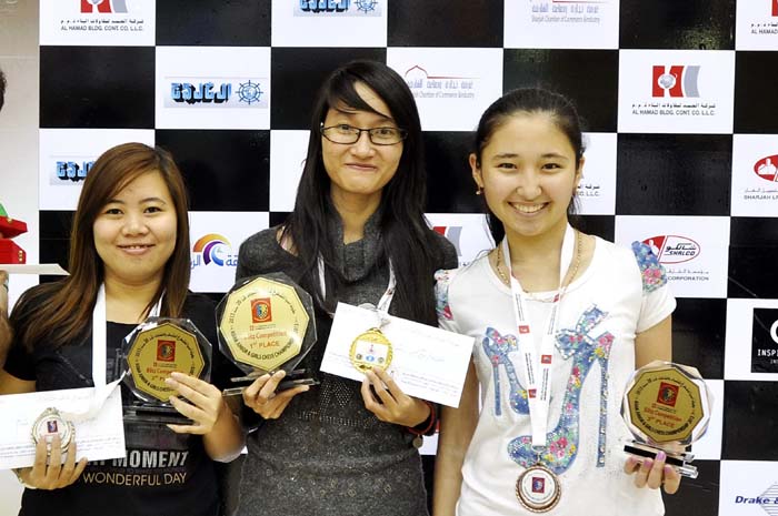 Võ Thị Kim Phụng đoạt 2 huy chương vàng Giải vô địch cờ vua U20 châu Á