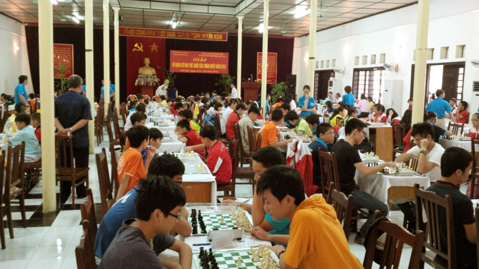 Giải cờ vua trẻ xuất sắc toàn quốc 2013