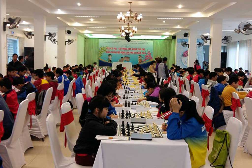 Giải cờ vua - cờ tướng các nhóm tuổi trẻ miền trung mở rộng lần thứ XIII - năm 2016