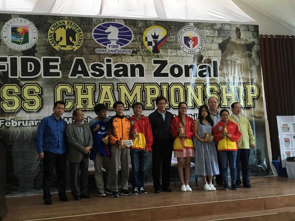 Giải vô địch cờ vua khu vực 3.3 - Kim Phụng và Trường Sơn đoạt vé dự giải thế giới