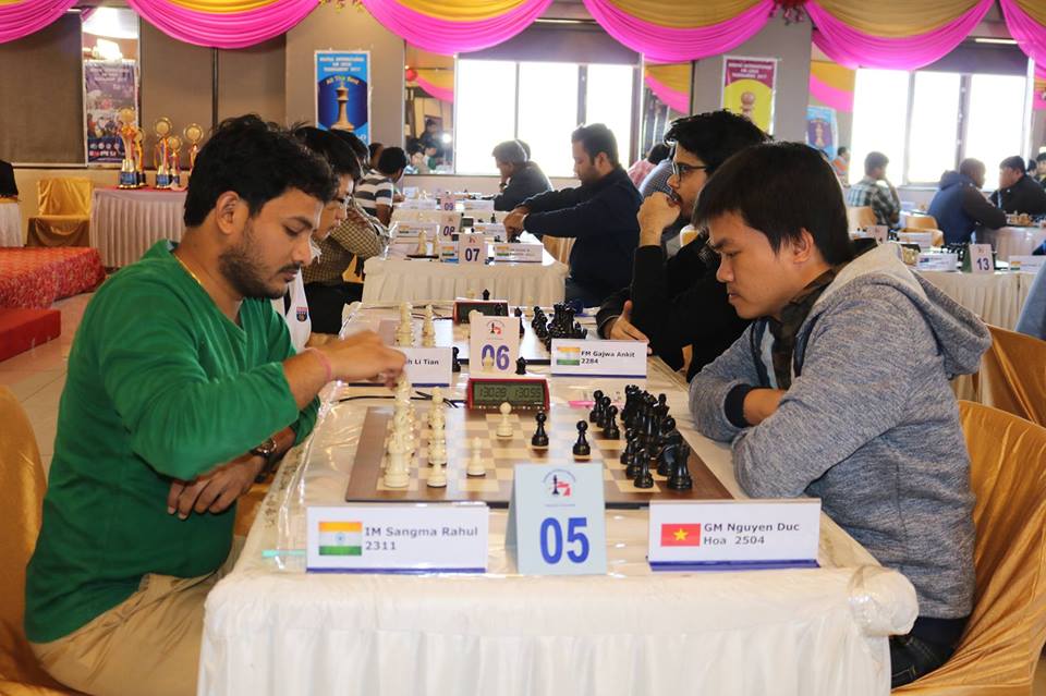 Nguyễn Đức Hòa vô địch giải cờ vua mở rộng Bhopal Ấn Độ