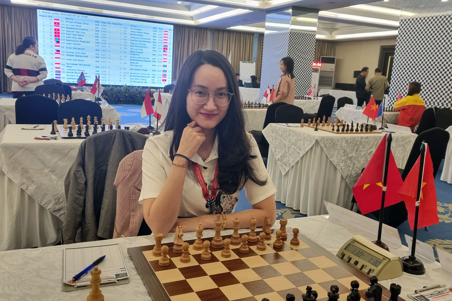 Võ Thị Kim Phụng giành huy chương vàng Giải vô địch cờ Vua châu Á – Khu vực 3.3