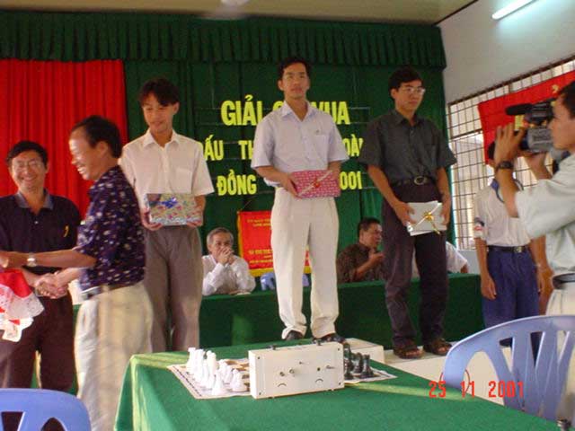 Giải Cờ Vua các đấu thủ mạnh toàn quốc - National Masters chess tournament 2001