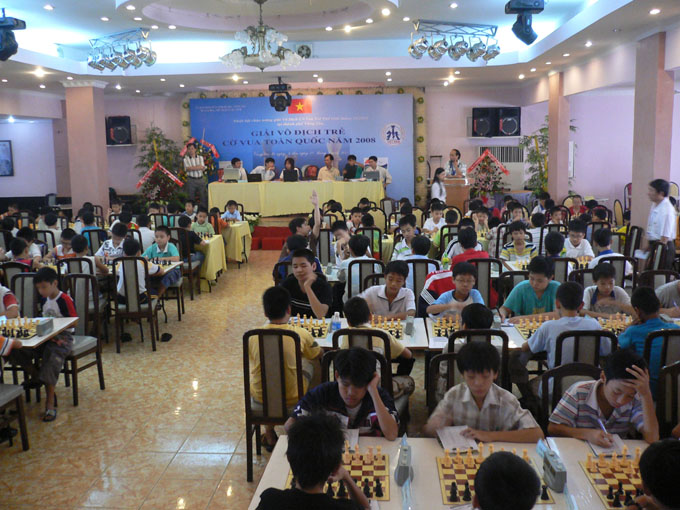 Giải trẻ Cờ Vua chớp nhoáng toàn quốc - National Youth blitz chess championships 2008