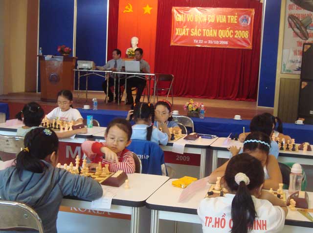 Giải Cờ Vua trẻ xuất sắc toàn quốc - National Youth talent chess tournament 2008
